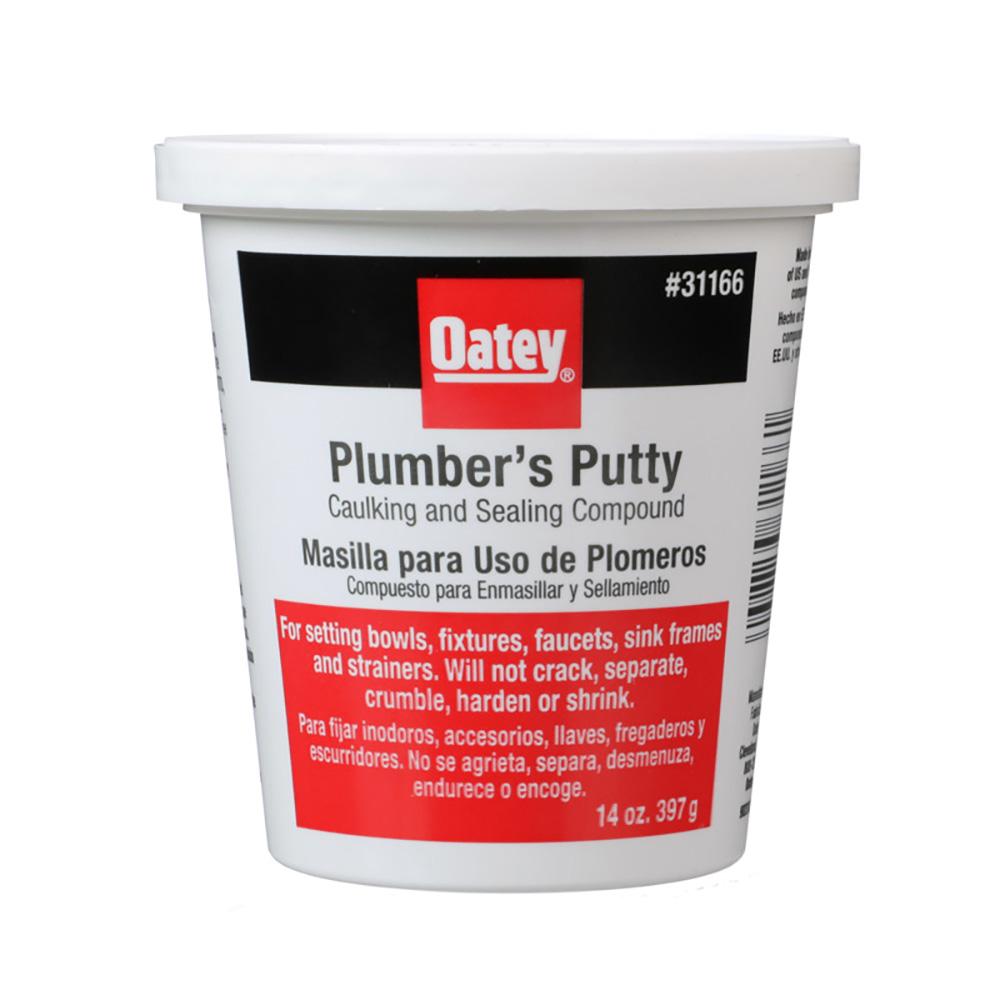 Plumber's Putty Caulking and Sealing Compound 14 oz White