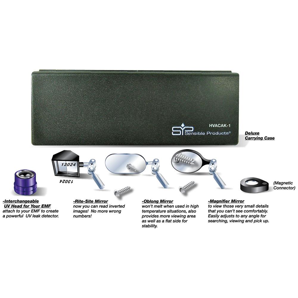 Flashlight Mirrors In Case Regular Reversing Oval