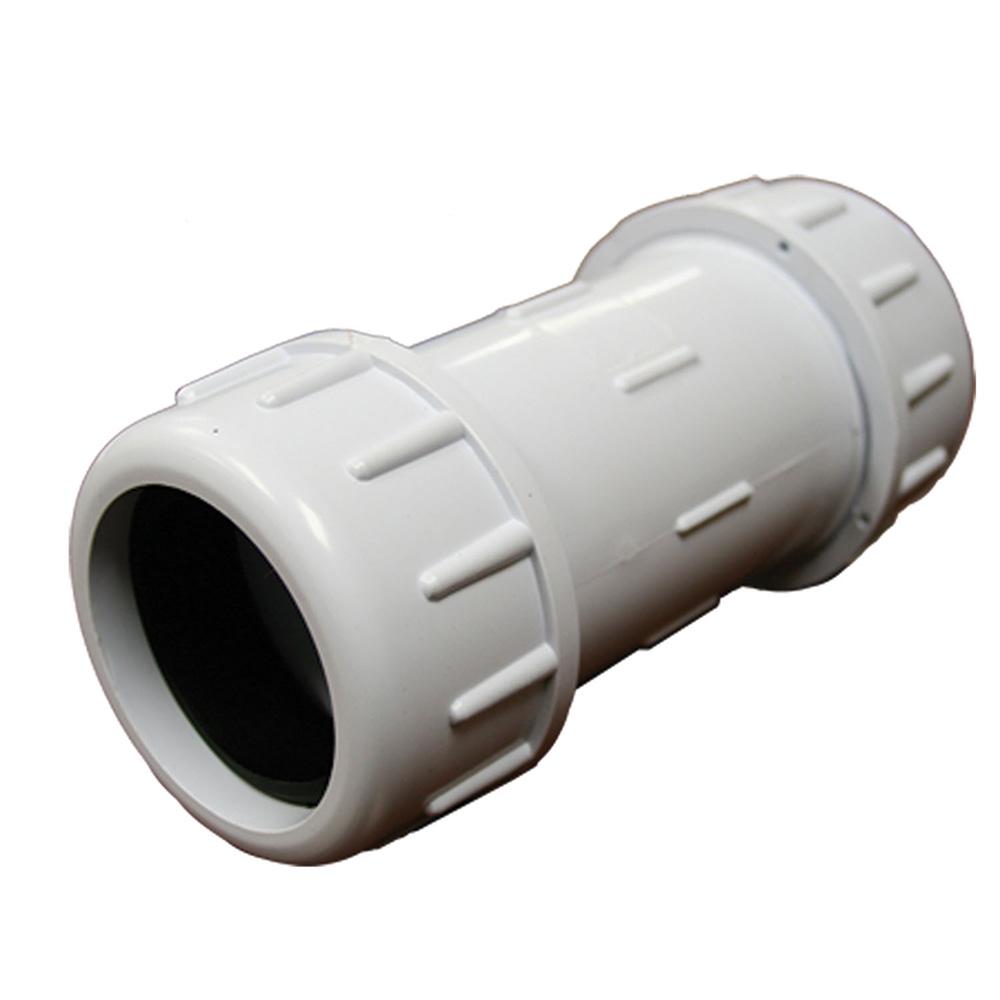 Dressler Coupling 1 In Pvc Plastic
