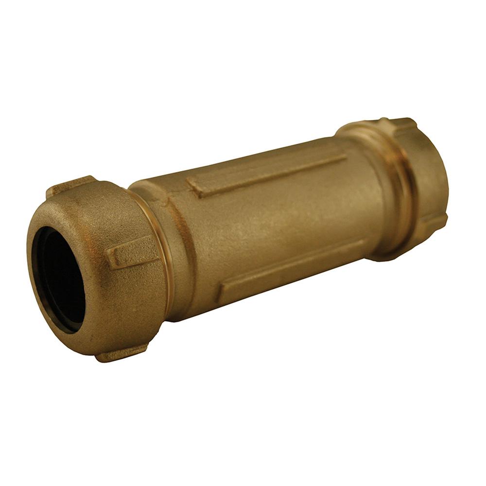 Dressler Coupling 1 Inch Brass