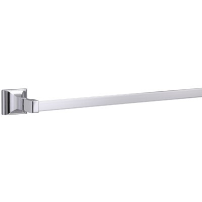 Bar Towel With Bracket Set 3/4 X 24 Chrome