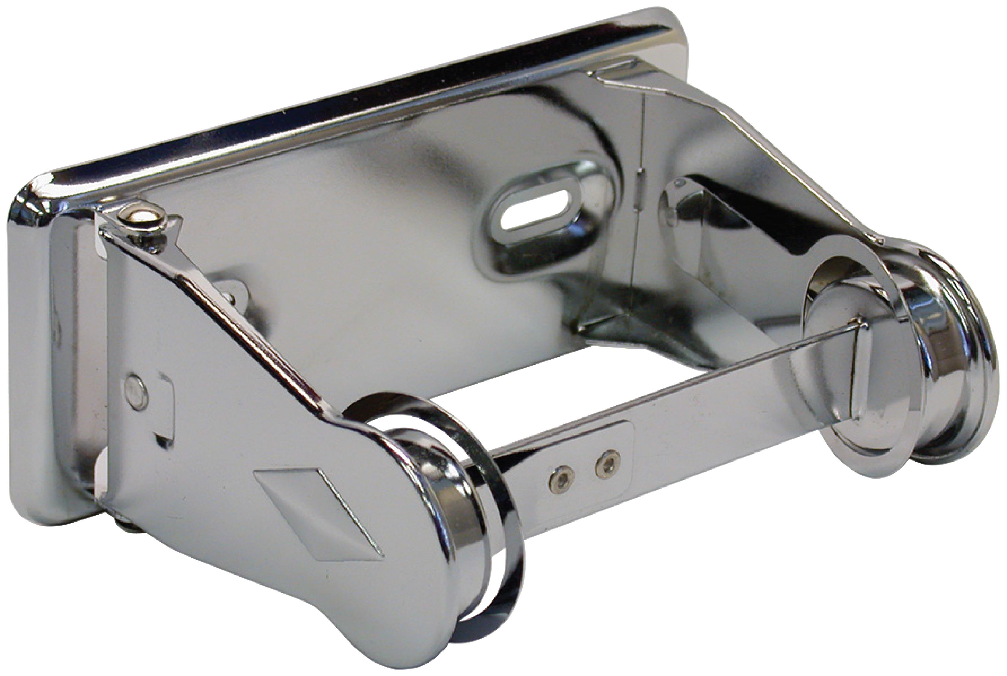 Holder Toilet Paper Single Roll Vandal Proof Surface Mnt