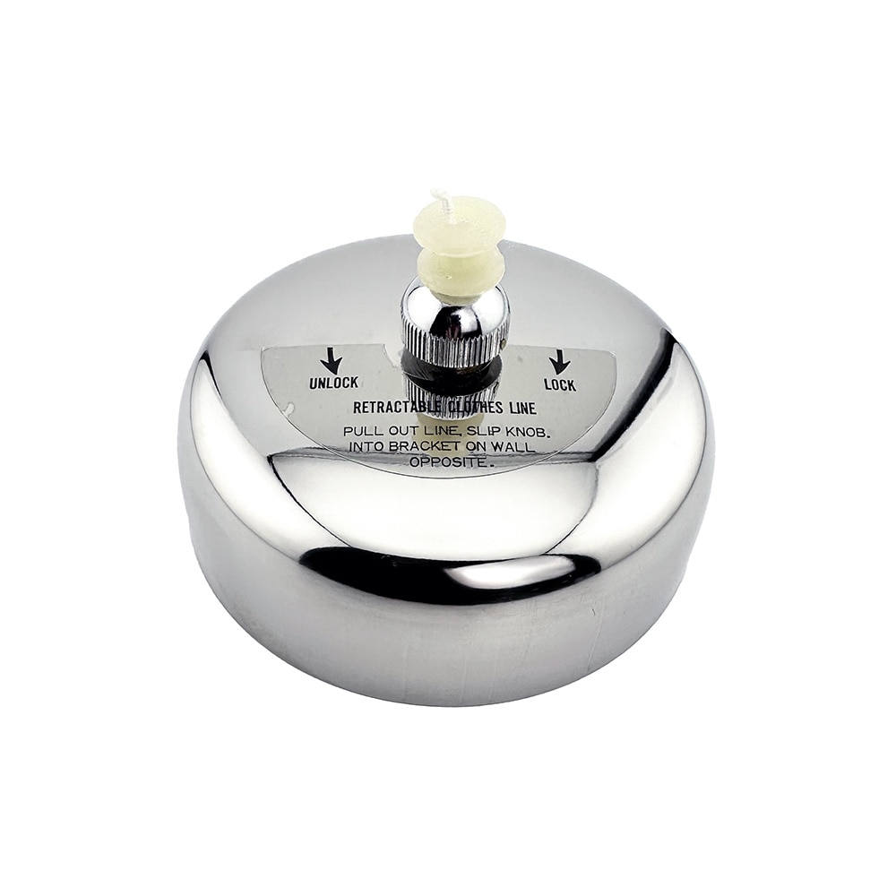 Clothes Line, Retractable, Chrome