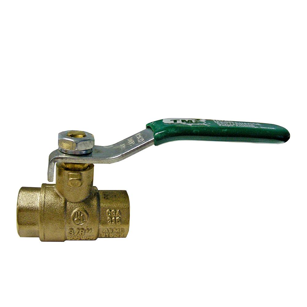 Ball Valve Full Port 3/8 Is Domestic Lead Compliant