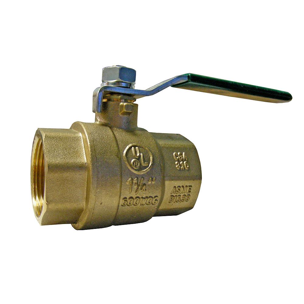 Valve Ball Full Port 1 1/4 Ips Domestic Lead Free