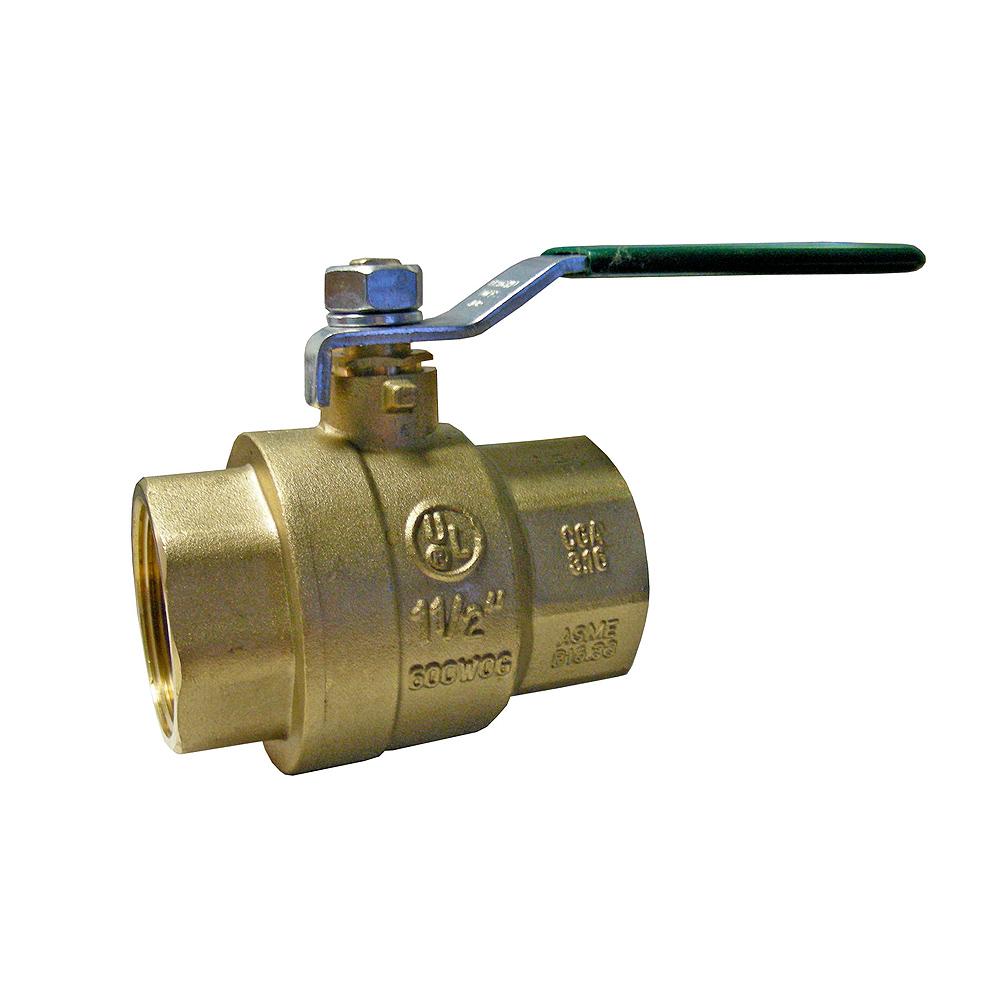 Valve Ball Full Port 1 1/2 Ips Domestic Lead Free