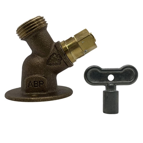 Sillcock Hose Bibb 3/4 Fipx3/4 Hose Flanged Loose Key