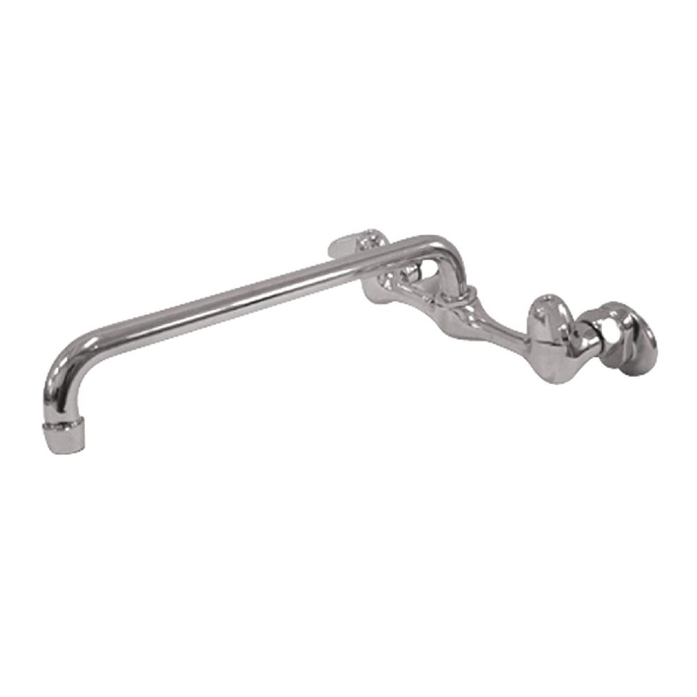 Faucet Wall Mount 8 In Cc 12 In Tube Spout