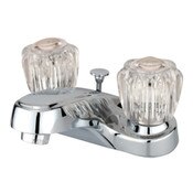 4 Inch Centerset Acrylic 2 Handles W/ Popup