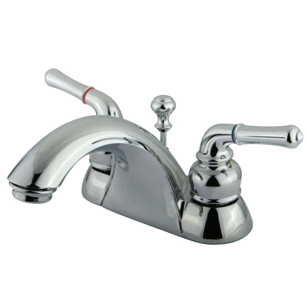 4 Inch Centerset Metal Lever Handles W/Popup