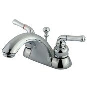 4 Inch Centerset Metal Lever Handles W/Popup
