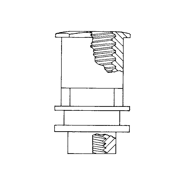 Operating Block Brass Fine Thread fits Jay R Smith 10A5