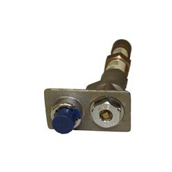 Hydrant 10 Inch Wall Rough Chr Commerical