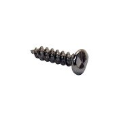 #10 X 3/4 Inch One Way Round Head Tapping Screw, Zinc