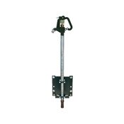 Freezeproof Anti-Siphon Flow Rate Adjustable Post Mount Roof Hydrant and Mounting Bracket