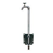 Solid Brass Mild Climate Anti-Siphon Roof Hydrant and Mounting Bracket